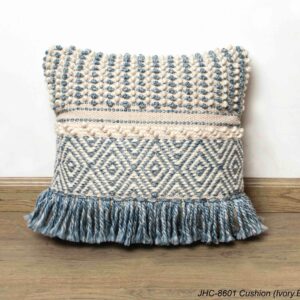 Cushion  JHC-8601  Ivory Blue  18x18