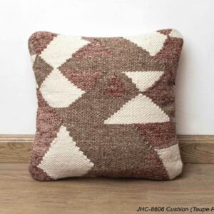 Cushion  JHC-8606  Taupe Rust  16x16